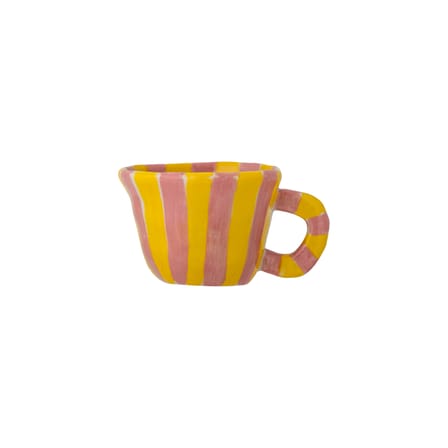 Tasse Nini céramique rose / Ø 7,5 x H 7 cm - Grès - Bloomingville