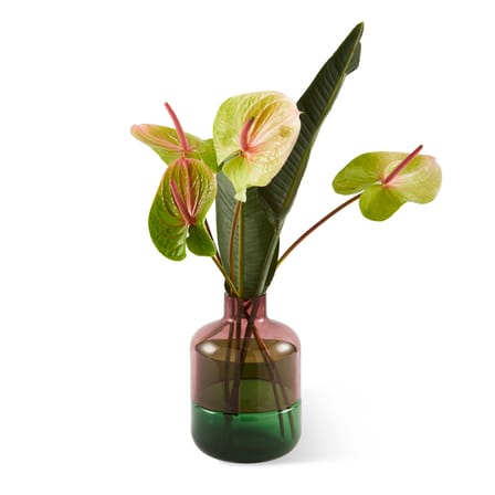 Vase Formy Small verre rose / Ø 20 x H 29 cm - POLSPOTTEN