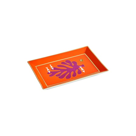 Plateau Playa céramique / Vide-poche - 18 x 12 cm - Jonathan Adler