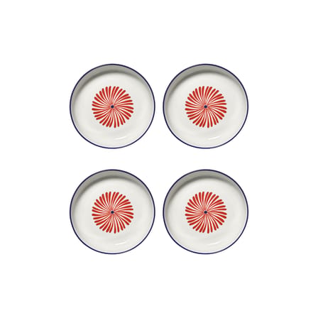 Set de 4 assiettes creuses Bazaar / Ø 21 cm - Serax