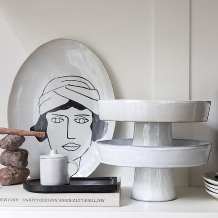 Set de 2 assiettes de présentation La Mère / 37,5 x 27,5 cm - Serax