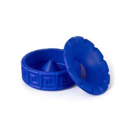 Cendrier Magna Graecia - Greche céramique bleu / Ø 19 cm - Terre cuite - Seletti