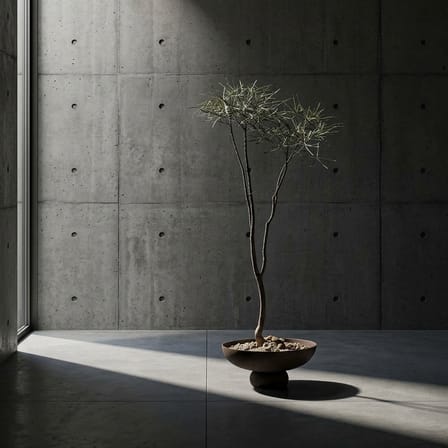 Baburu Medium Centrepiece ceramic brown / Ø 30 x H 15 cm - 101 COPENHAGEN