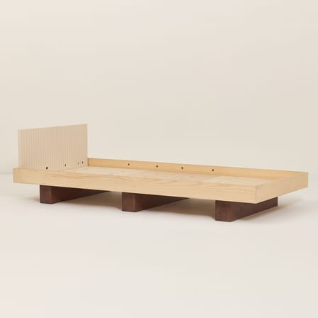 Heju X Nobodinoz Children bed natural wood / 76 x 166 cm - NOBODINOZ