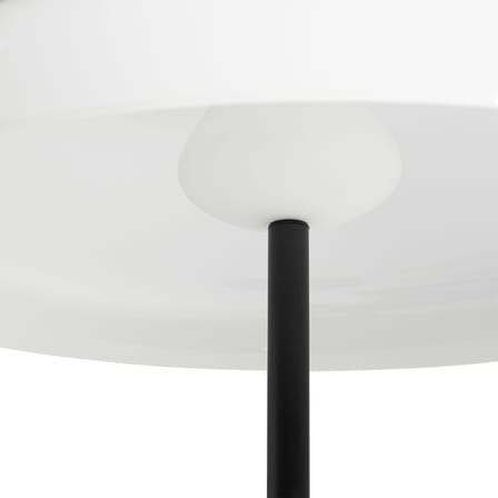 Lampadaire Pao verre blanc / Ø 47 x H 120 cm - Hay