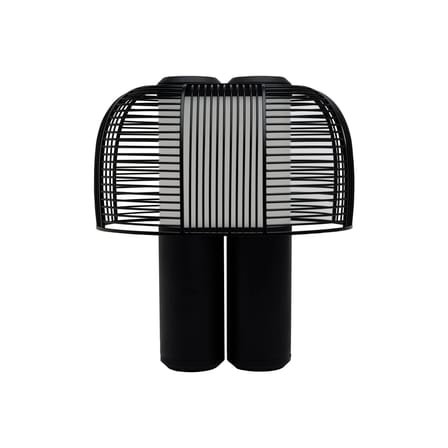 Lampe de table Yasuke LED métal noir / L 39,5 x H 43 cm - DCW éditions