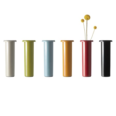 Lampe sans fil rechargeable Bouquet LED plastique vert / Vase - Ø 8 x H 22 cm - Magis