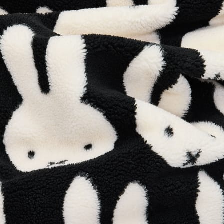 Pouf Original Slim Teddy x Miffy / 155 x 120 cm - Tissu duveteux - Fatboy