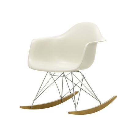 Rocking chair RE RAR - Eames Plastic Armchair plastique gris / (1950) - Recyclé - Vitra