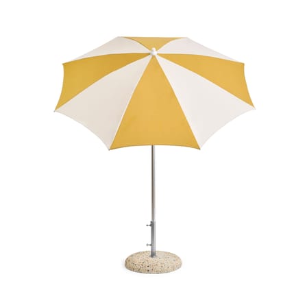 Sonnenschirm Terrazza - Octagon textil gelb / Ø 200 cm - Hay