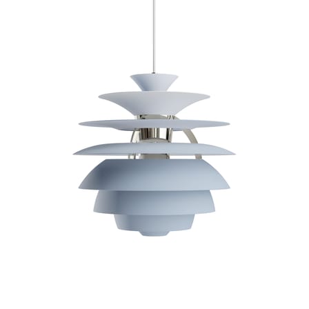 Suspension PH Snowball métal bleu / Poul Henningsen, 1924 - Ø 40 cm x H 39 cm - Louis Poulsen