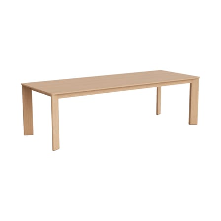 Table rectangulaire Chisel 30 bois naturel / 250 x 95 cm - Hay