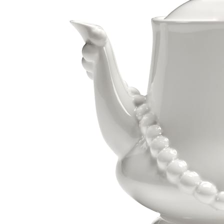 Théière Perle Fine céramique blanc - Serax