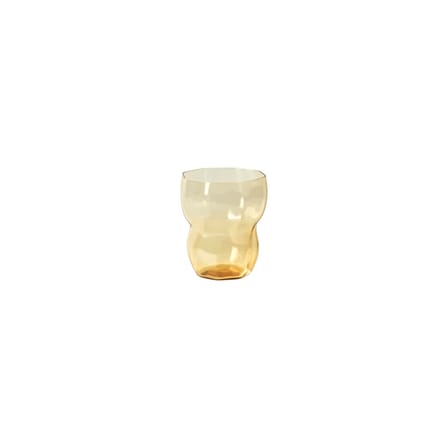 Verre Limfjord verre orange / Ø 8,2 x H 9,2 cm - 25 cl - BROSTE COPENHAGEN
