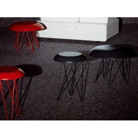 Table basse Meduse métal multicolore Ø 50 x H 37,5 cm/ Modèle d'exposition - Casamania