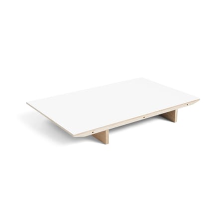  Accessory plastic material wood white / For CPH 30 extendable table - L 50 x 90 cm - Hay