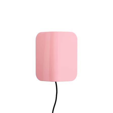 Applique avec prise Apex métal rose / Orientable - Hay