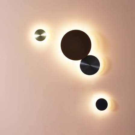 Applique Zenith métal marron / LED - Ø 30 cm - ENOstudio