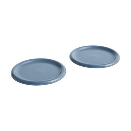 Set de 2 assiettes Barro céramique / Ø 24 cm - Hay