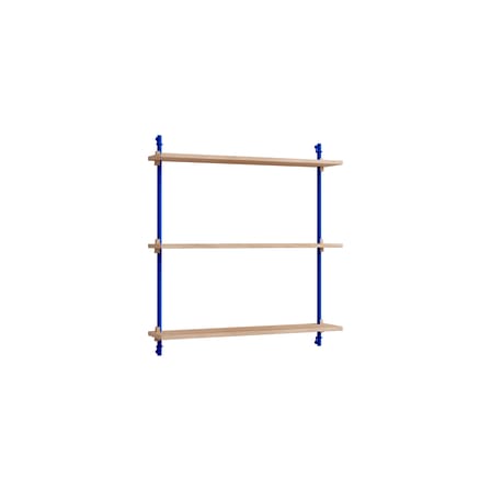 Étagère Wall Shelving – ws.85.1 bois naturel / L 85 x H 85 cm x Prof. 17,5 cm - MOEBE
