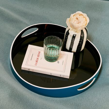 Gobelet Eclat verre transparent / Verre soufflé - Ø 8 x H 9 cm - Maison Sarah Lavoine