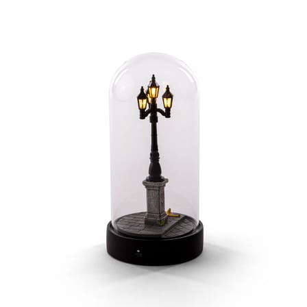 Lampe de table My Little Corner LED verre transparent / Ø 11 x H 22 cm - Seletti