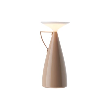 Lampe sans fil rechargeable Camomille LED beige / By Philippe Starck - Recyclé - Kartell