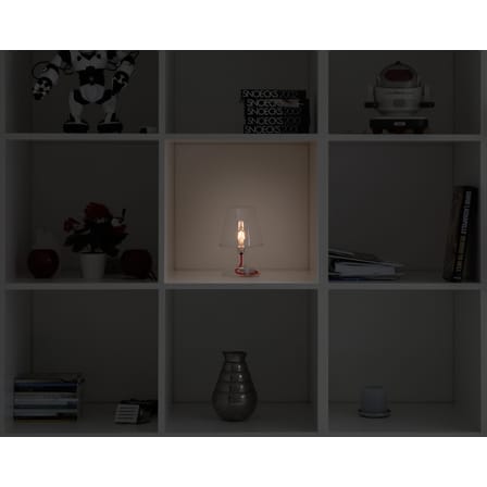 Lampe sans fil rechargeable Transloetje LED plastique marron / Ø 16 x H 25 cm - Fatboy