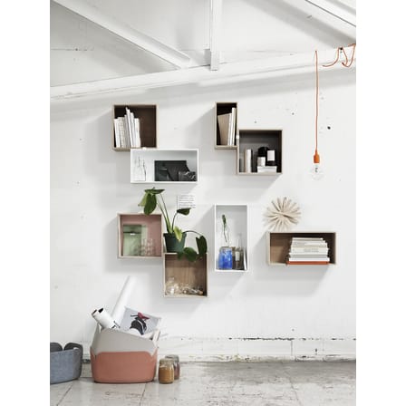 Panier Restore tissu vert /  35 x 48 cm - Feutre 100% recyclé - Muuto