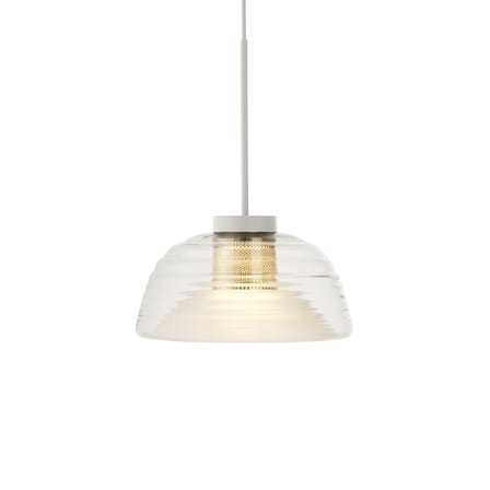 Two-Layer Pendant glass grey / Ø 51.5 x H 37.5 cm - Muuto