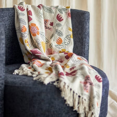 Plaid Vivielle / 160 x 130 cm - Bloomingville