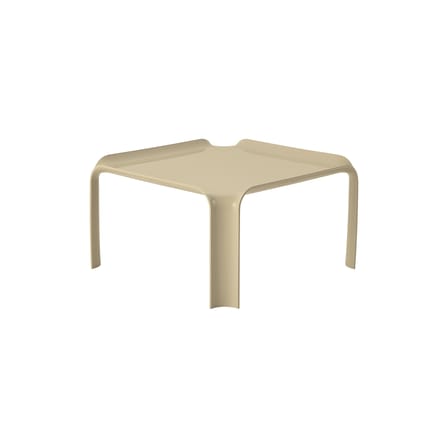 Table d'appoint T877 vert / Pierre Paulin, réédition 1968 - 50 x 50 cm - Gubi