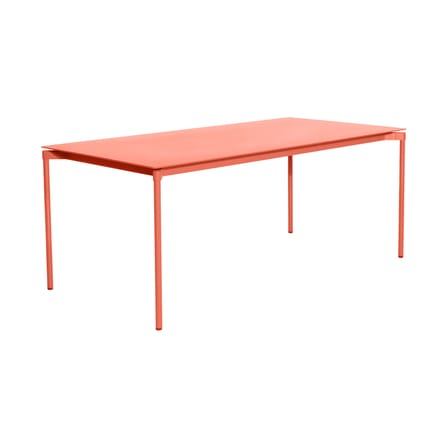Table rectangulaire Fromme métal rose orange / Aluminium - 180 x 90 cm - Petite Friture