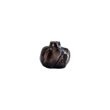 Vase Wabi Mini verre marron / Ø 19 x H 16 cm - 101 COPENHAGEN