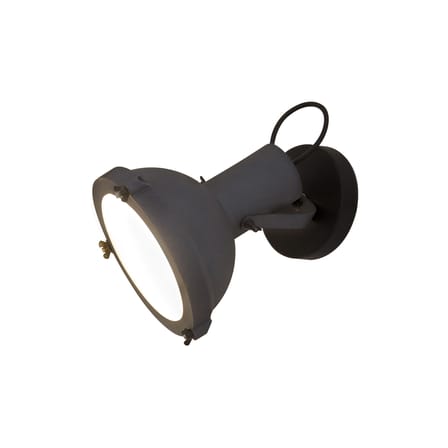 Applique Projecteur 165 métal gris noir / Ø 17 cm - Le Corbusier, réédition 1954 - Nemo