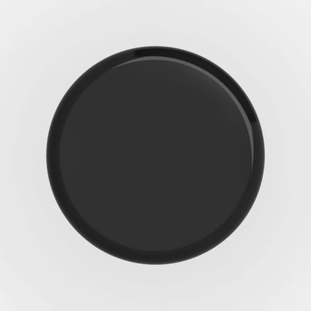 Beistelltisch Spot metall schwarz / Ø 35 x H 55 cm - Tom Dixon