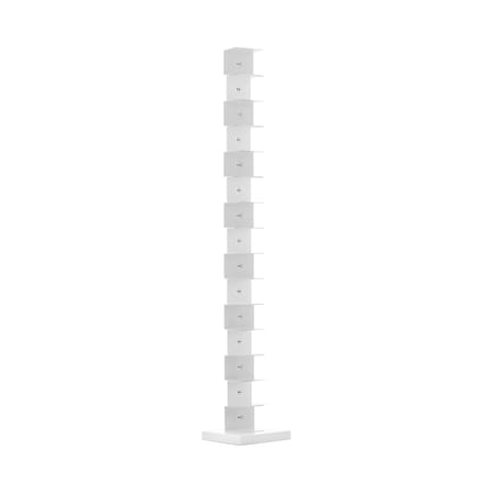 Bibliothèque Original Ptolomeo métal blanc / 1 face - H 215 cm - Opinion Ciatti