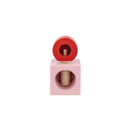 Casse-noix Twergi bois rose / Ettore Sottsass, 1993 - Alessi