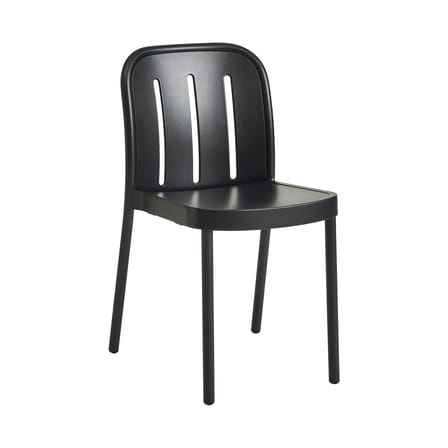Chaise empilable Deville métal noir - Hay