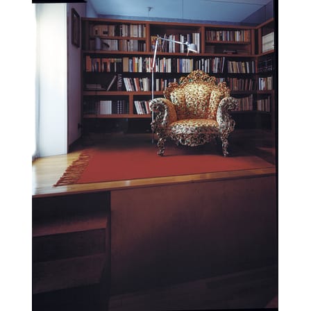 Fauteuil rembourré Proust tissu multicolore / Alessandro Mendini, 1978 - Cappellini