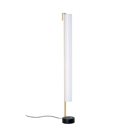 Lampada a stelo G54 materiale plastico bianco / LED - Riedizione 1959, Pierre Guariche - SAMMODE STUDIO
