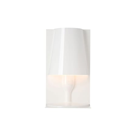 Lampe de table Take plastique blanc / Polycarbonate 2.0 - Ferruccio Laviani, 2003 - Kartell