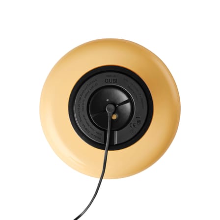 Lampe extérieur sans fil rechargeable Obello LED verre jaune / Bill Curry, 1971 - Gubi