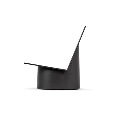 Lounge Sessel Valérie metall schwarz / Stahl - Serax