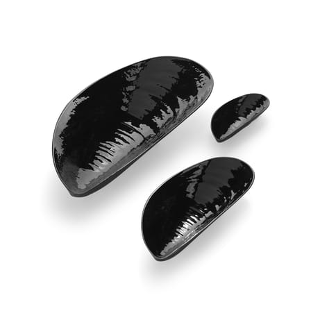 Plat de service Marcel Large céramique noir / 46 x 21,5 cm - Serax