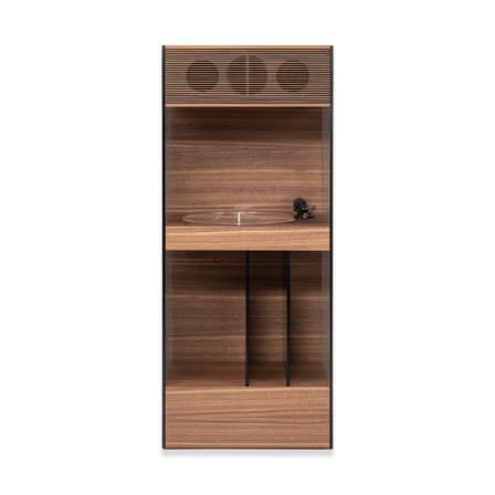 Meuble audio PR Alta / Platine vinyle & enceinte hifi connectée - La Boîte Concept