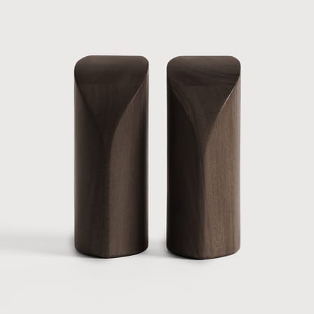 Set de 2 serre-livres PI bois naturel - Ethnicraft