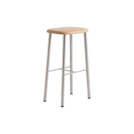 Tabouret de bar Bird bois / H 75 cm - Non rembourré - raawii