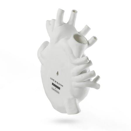 Vase Love in Bloom Giant plastique blanc / H 60 cm - Marcantonio, 2018 - Seletti