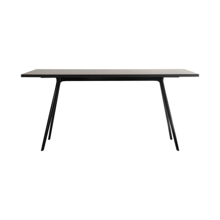 Table rectangulaire Baguette noir / 160 x 90 cm - Stratifié Fenix - Magis
